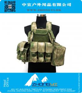 Molle Combat Strike Plate Carrier CIRAS Vest A-TACS Camo FG ATACS-AU,Ciras Marine Tactical Vest