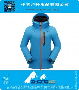 Women Fashion Spring Outwear Snow Soft Shell Waterproof Ski Jacket Skiing Hiking Windproof Thermal Windstopper Softshell