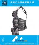 Digital camouflage military combat tactical vest paintball airsoft training protective uniform outdoor